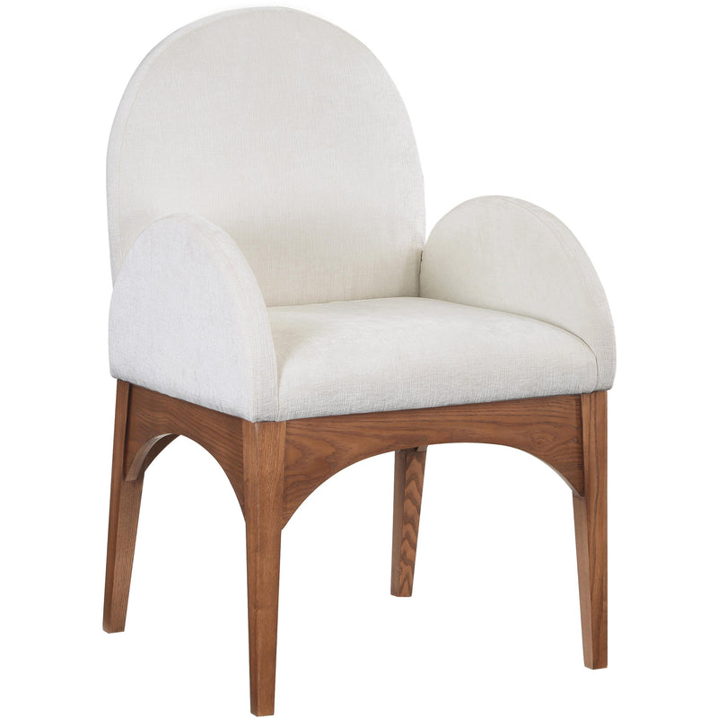 Diamond Modern Furniture Meridian Dining Seating Chairs 379Cream-AC IMAGE 3