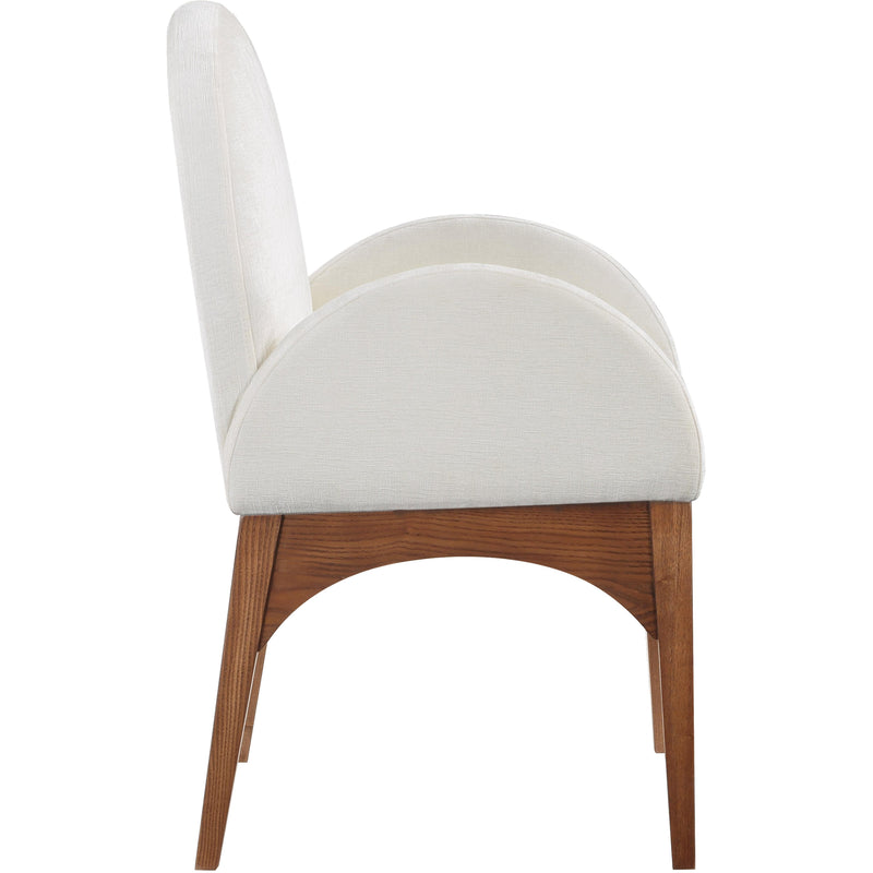 Diamond Modern Furniture Meridian Dining Seating Chairs 379Cream-AC IMAGE 5