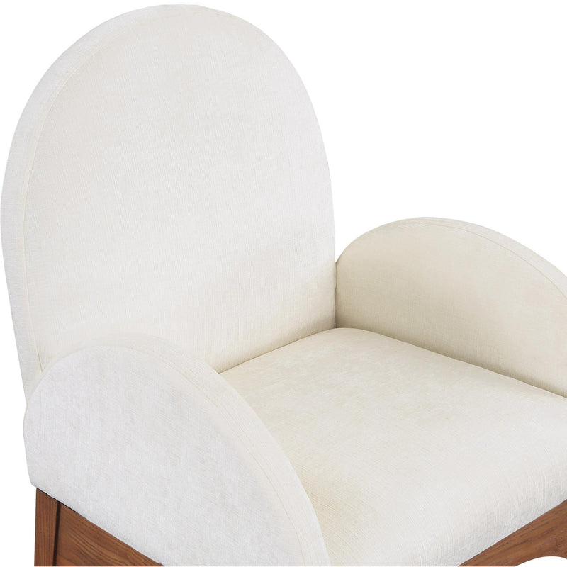 Diamond Modern Furniture Meridian Dining Seating Chairs 379Cream-AC IMAGE 6