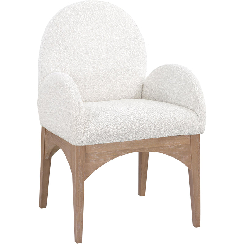 Diamond Modern Furniture Meridian Dining Seating Chairs 380Cream-AC IMAGE 2