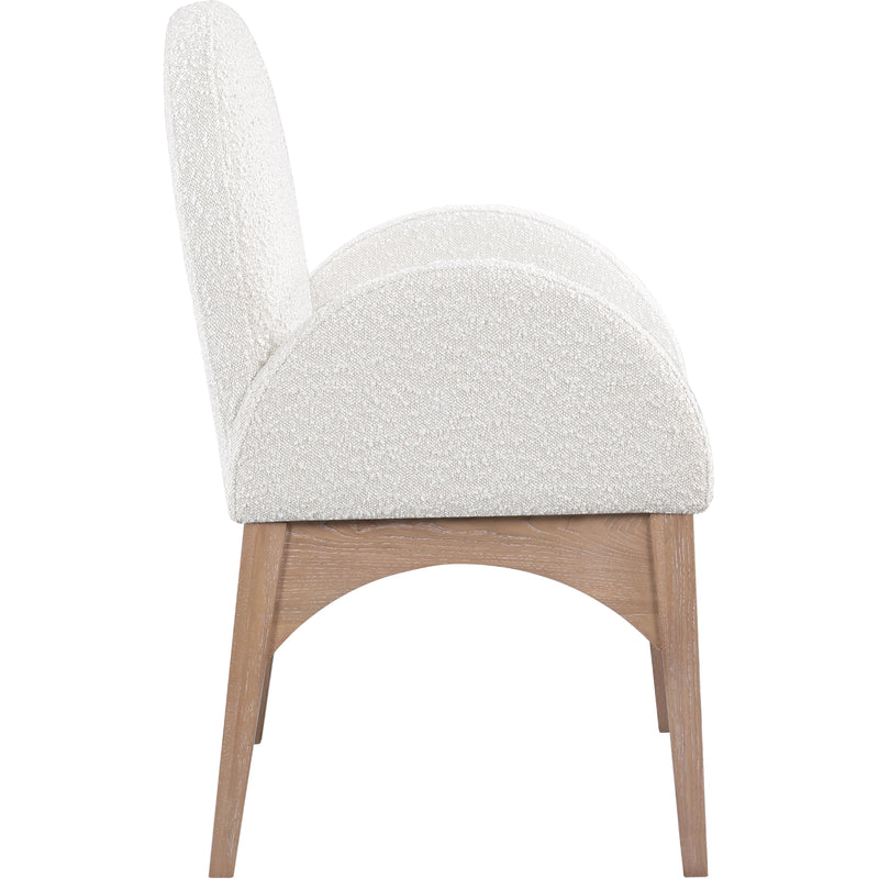 Diamond Modern Furniture Meridian Dining Seating Chairs 380Cream-AC IMAGE 4