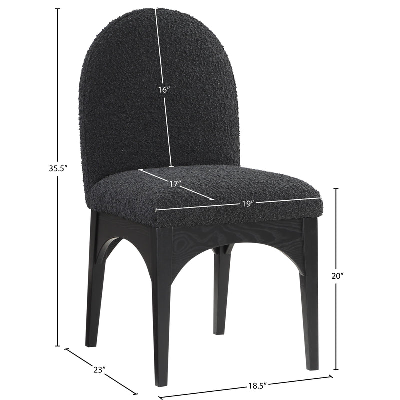 Diamond Modern Furniture Meridian Dining Seating Chairs 381Black-SC IMAGE 10