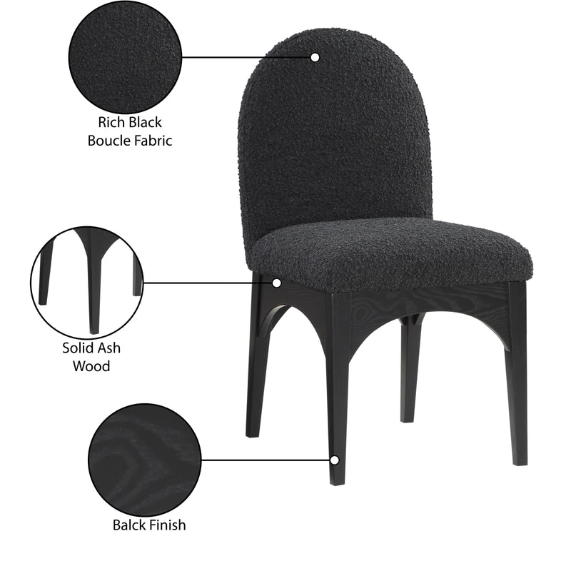 Diamond Modern Furniture Meridian Dining Seating Chairs 381Black-SC IMAGE 9