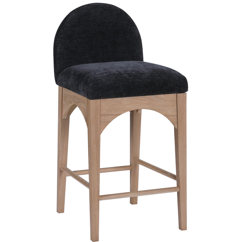 Diamond Modern Furniture Meridian Dining Seating Stools 390Black-C IMAGE 3