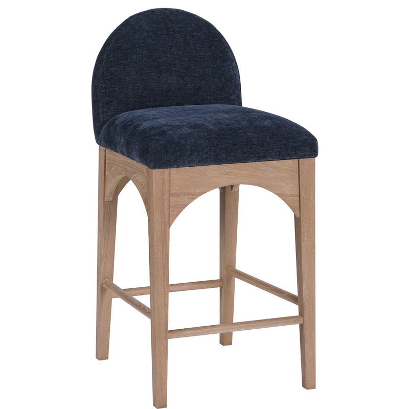 Diamond Modern Furniture Meridian Dining Seating Stools 390Navy-C IMAGE 3