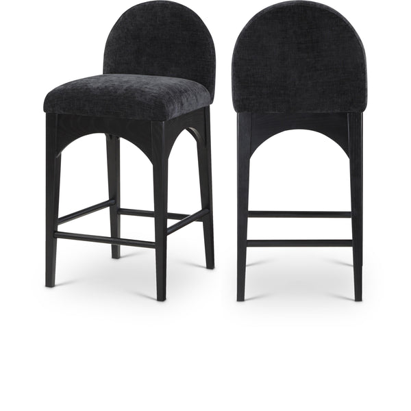 Diamond Modern Furniture Meridian Dining Seating Stools 392Black-C IMAGE 1