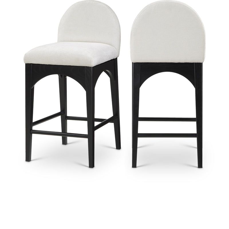 Diamond Modern Furniture Meridian Dining Seating Stools 392Cream-C IMAGE 1