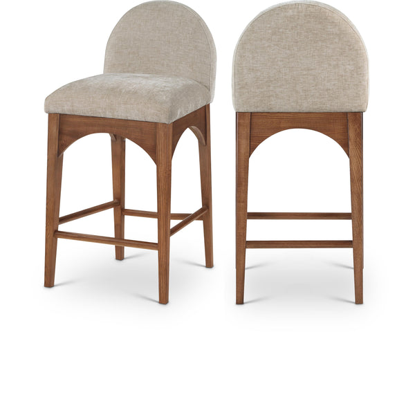 Diamond Modern Furniture Meridian Dining Seating Stools 393Beige-C IMAGE 1