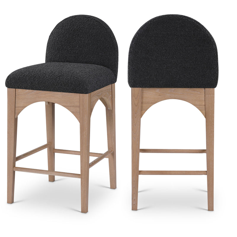 Diamond Modern Furniture Meridian Dining Seating Stools 394Black-C IMAGE 1