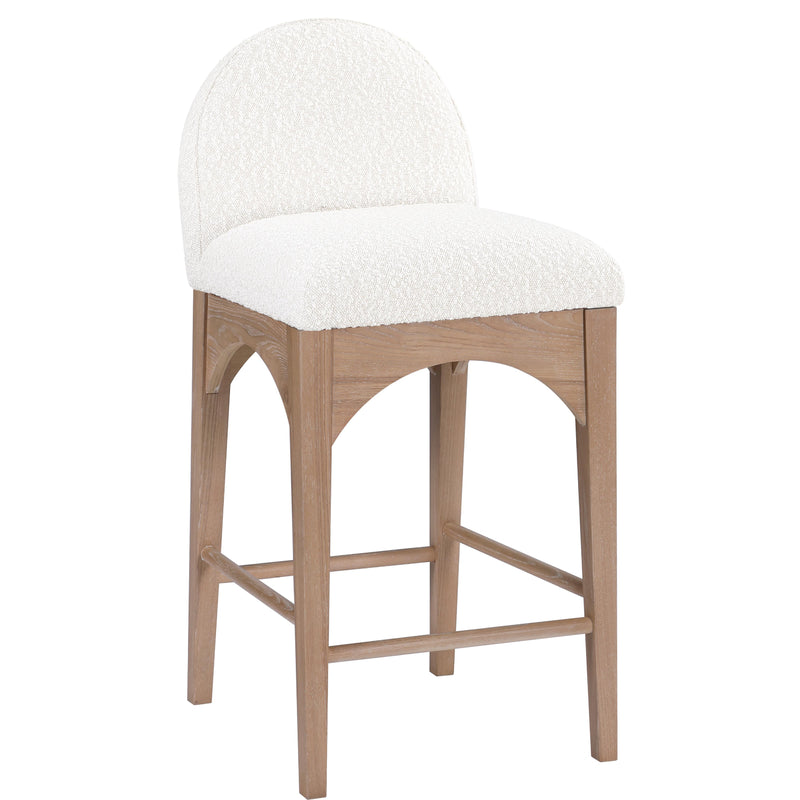 Diamond Modern Furniture Meridian Dining Seating Stools 394Cream-C IMAGE 3