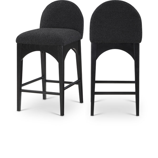 Diamond Modern Furniture Meridian Dining Seating Stools 395Black-C IMAGE 1