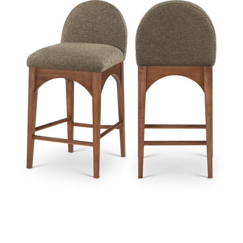 Diamond Modern Furniture Meridian Dining Seating Stools 399Olive-C IMAGE 1