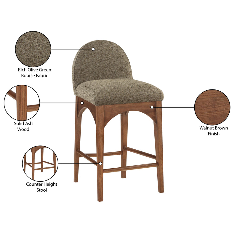 Diamond Modern Furniture Meridian Dining Seating Stools 399Olive-C IMAGE 9