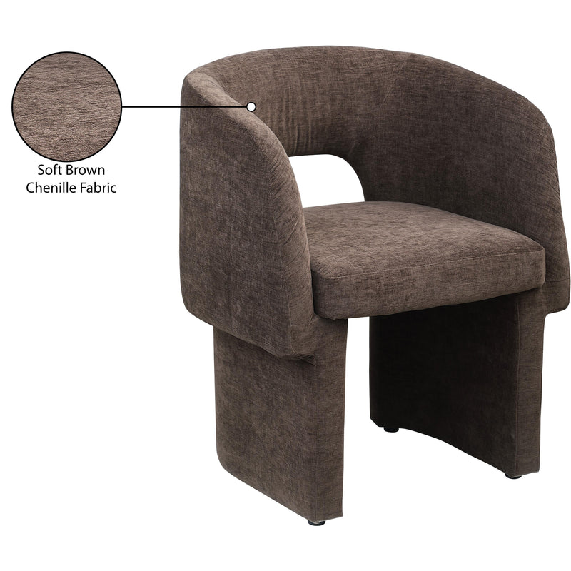 Diamond Modern Furniture Meridian Dining Seating Chairs 439Brown-C IMAGE 10