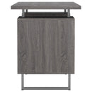 Lawtey 60-inch 2-drawer Computer Desk White High Gloss