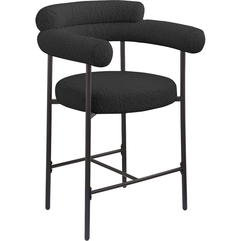 Diamond Modern Furniture Meridian Dining Seating Stools 986Black-C IMAGE 3