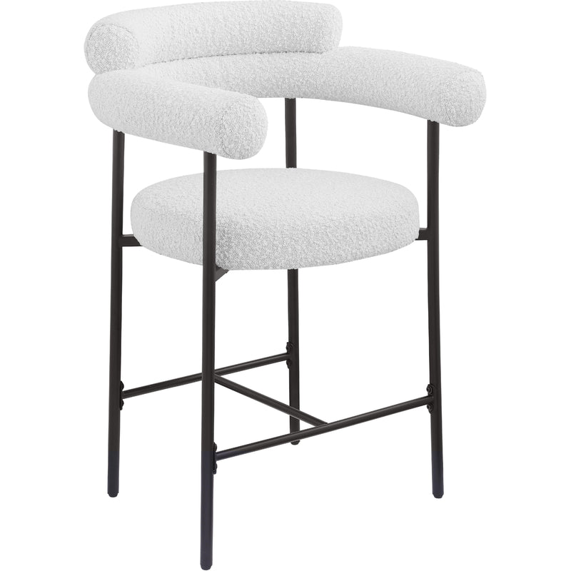 Diamond Modern Furniture Meridian Dining Seating Stools 986Cream-C IMAGE 3