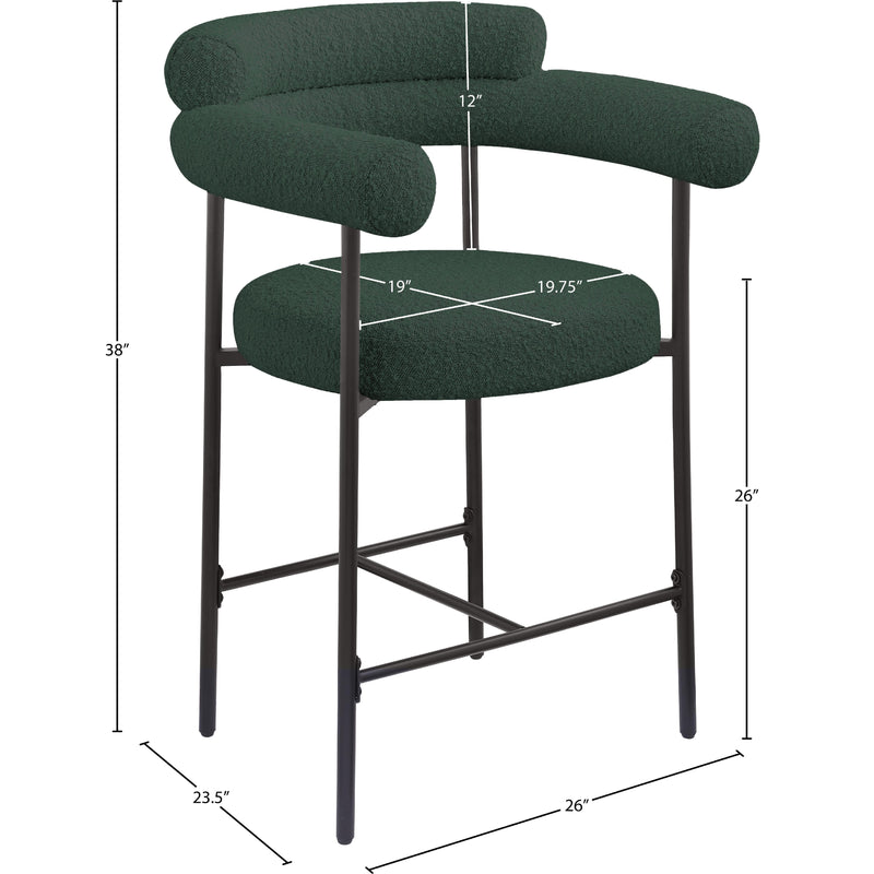 Diamond Modern Furniture Meridian Dining Seating Stools 986Green-C IMAGE 10