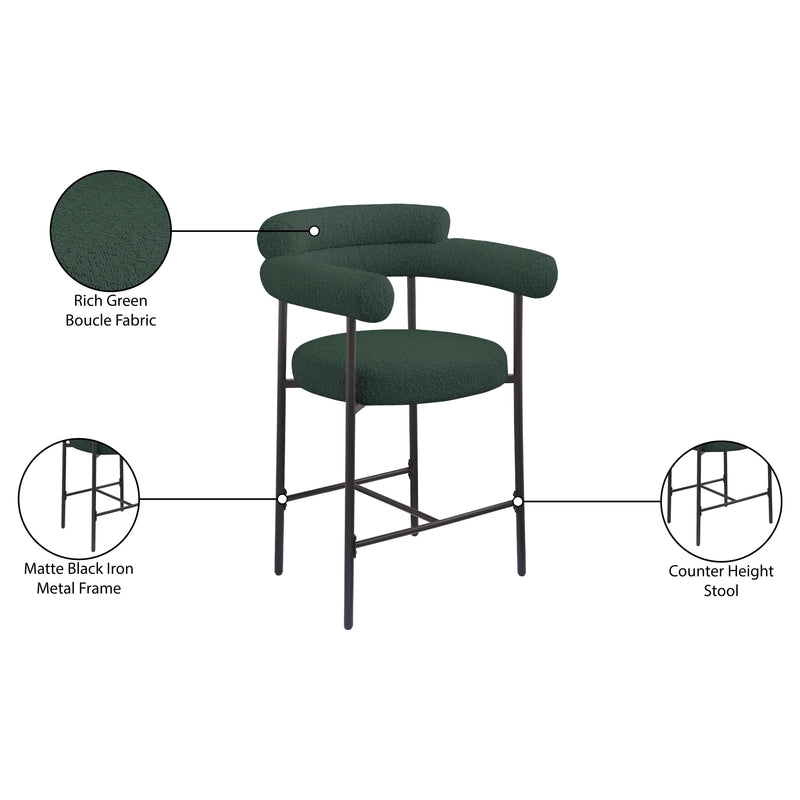 Diamond Modern Furniture Meridian Dining Seating Stools 986Green-C IMAGE 9