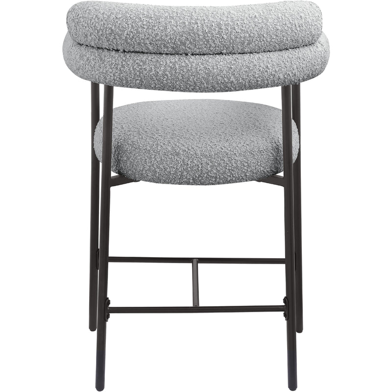 Diamond Modern Furniture Meridian Dining Seating Stools 986Grey-C IMAGE 2