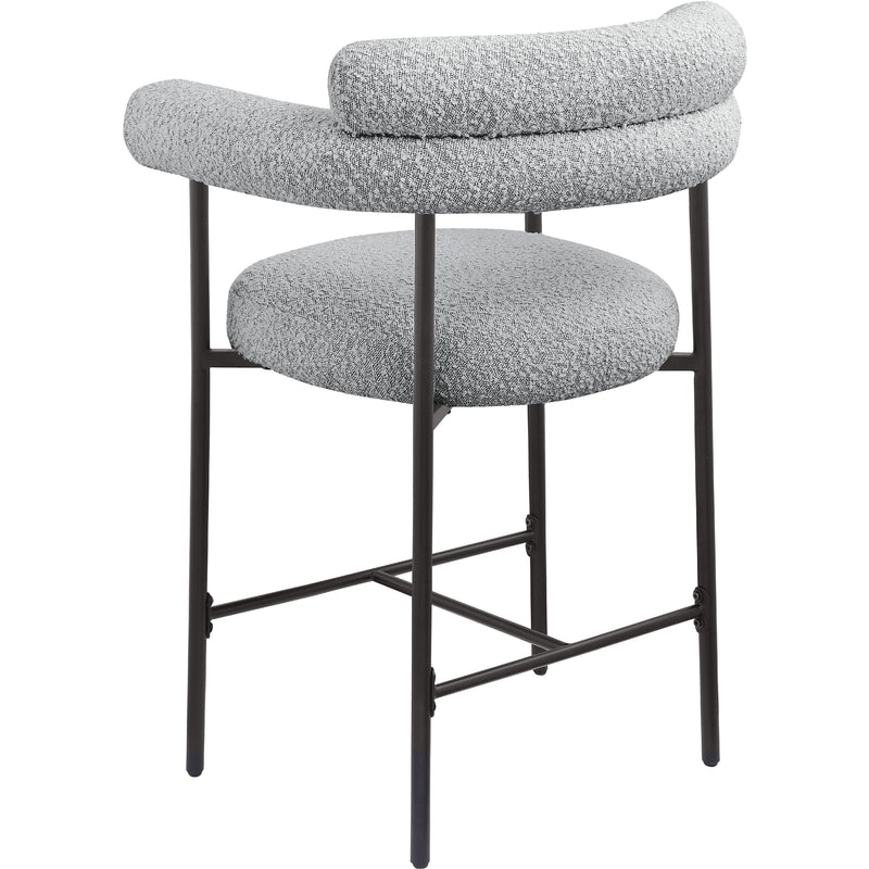 Diamond Modern Furniture Meridian Dining Seating Stools 986Grey-C IMAGE 4