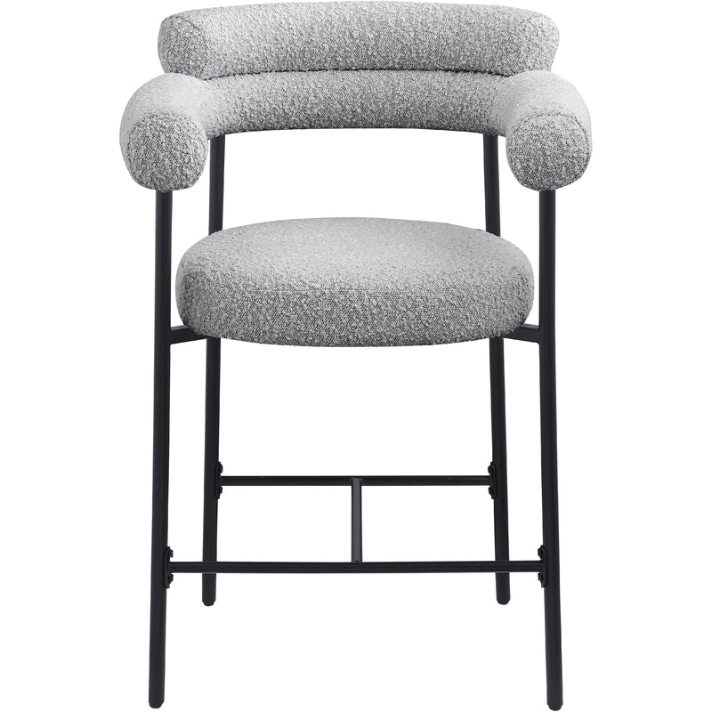 Diamond Modern Furniture Meridian Dining Seating Stools 986Grey-C IMAGE 5