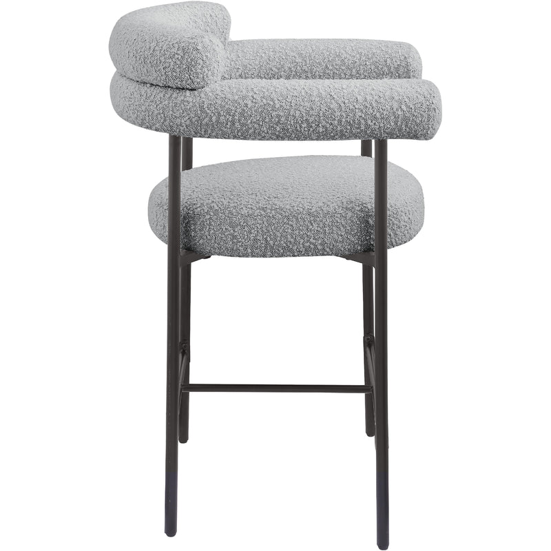 Diamond Modern Furniture Meridian Dining Seating Stools 986Grey-C IMAGE 6