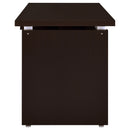 Skylar 39-inch Engineered Wood Writing Desk Cappuccino