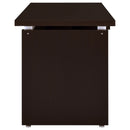 Skylar 39-inch Engineered Wood Writing Desk Cappuccino