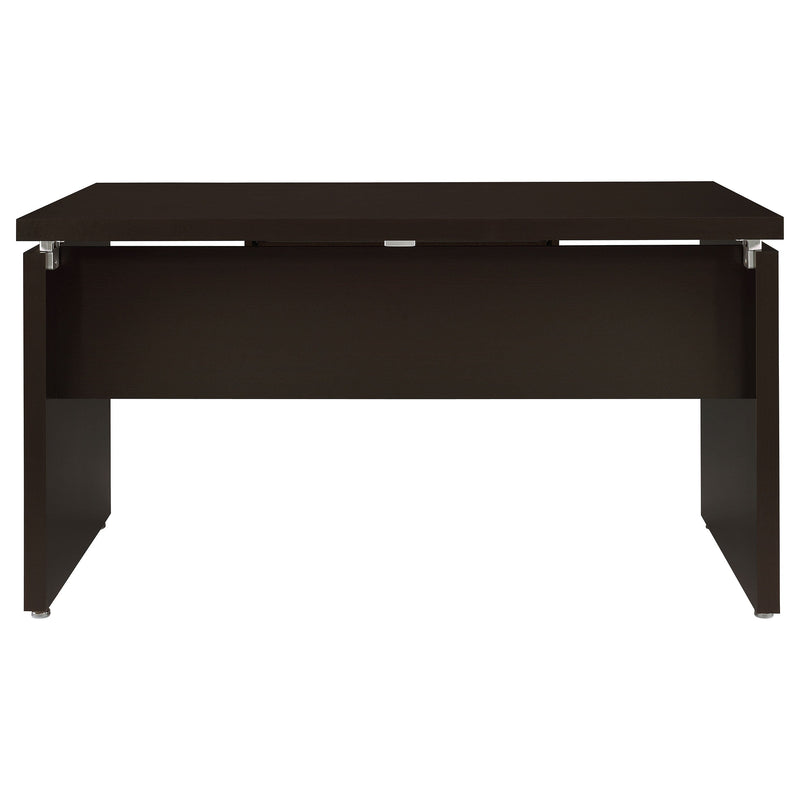 Skylar 39-inch Engineered Wood Writing Desk Cappuccino