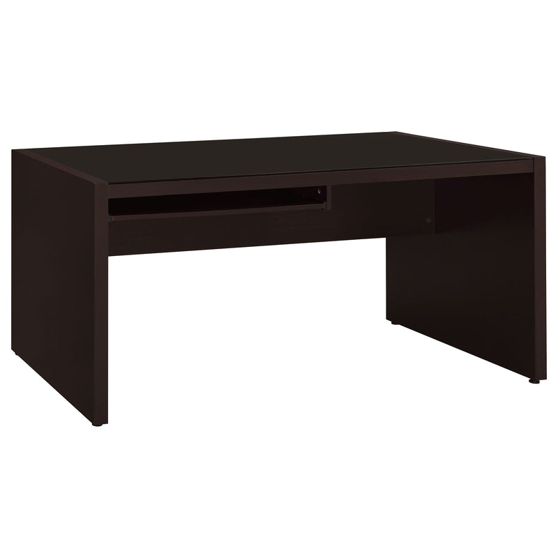 Skeena  Home Office Computer Desk Set Cappuccino