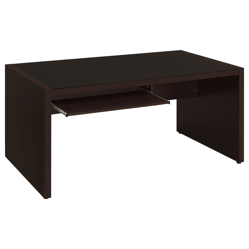 Skeena  Home Office Computer Desk Set Cappuccino