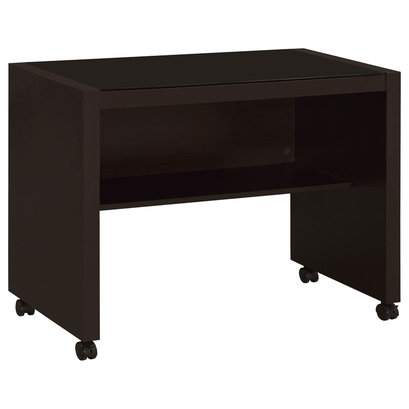 Skeena  Home Office Computer Desk Set Cappuccino