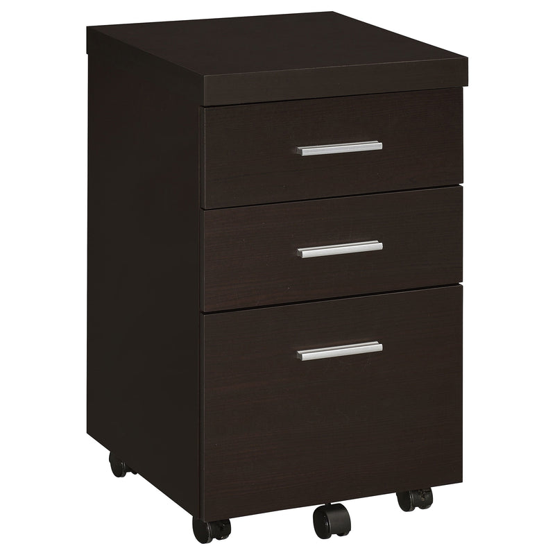 Skeena  Home Office Computer Desk Set Cappuccino