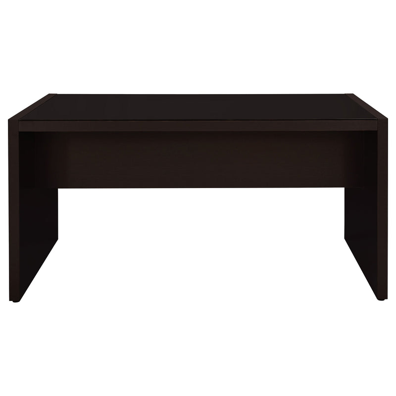 Skeena 35-inch Home Office Mobile Return Desk Cappuccino