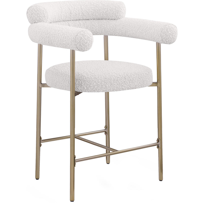 Diamond Modern Furniture Meridian Dining Seating Stools 993Cream-C IMAGE 3