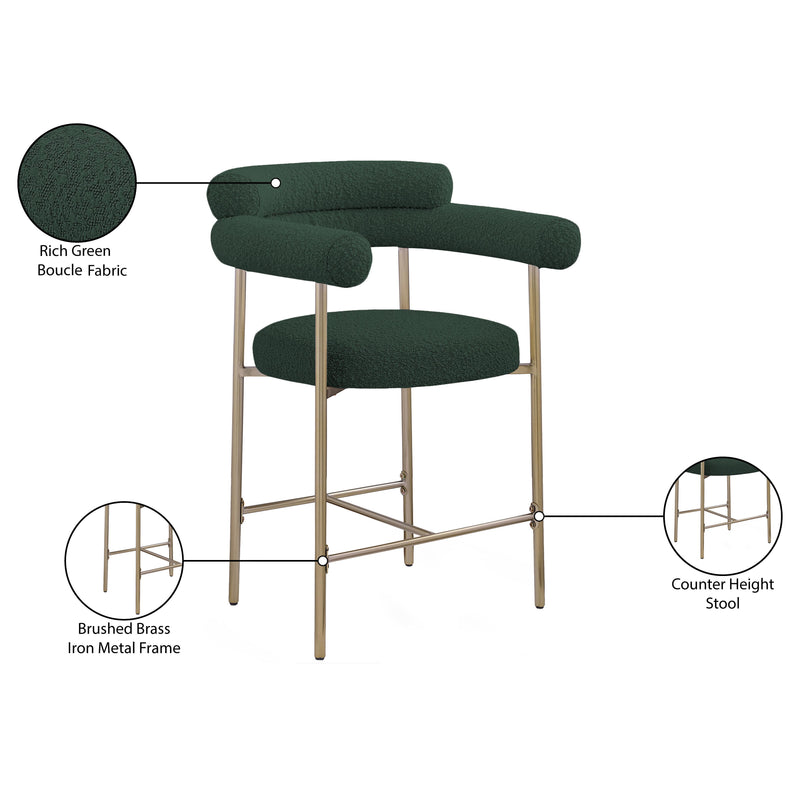 Diamond Modern Furniture Meridian Dining Seating Stools 993Green-C IMAGE 9