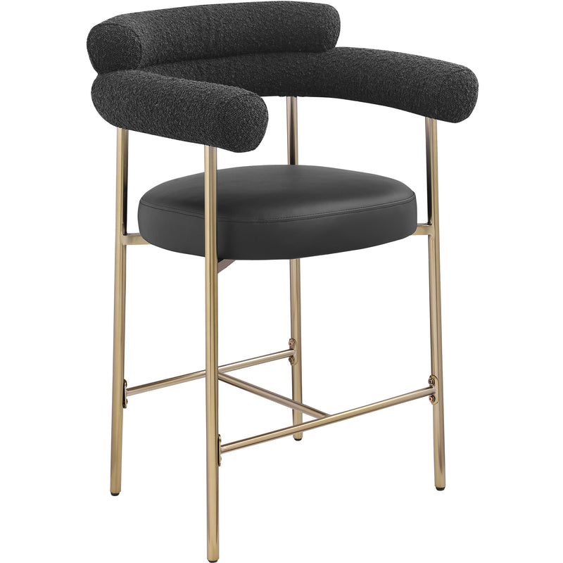 Diamond Modern Furniture Meridian Dining Seating Stools 994Black-C IMAGE 3