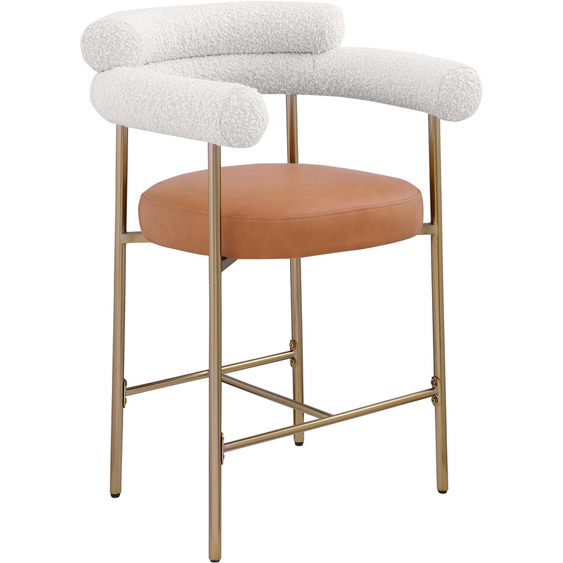 Diamond Modern Furniture Meridian Dining Seating Stools 994Cognac-C IMAGE 3