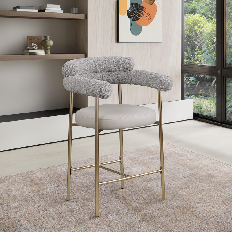 Diamond Modern Furniture Meridian Dining Seating Stools 994Taupe-C IMAGE 8