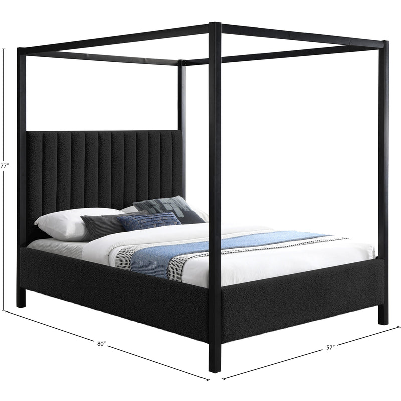 Diamond Modern Furniture Meridian Beds Full KellyBlack-F IMAGE 8