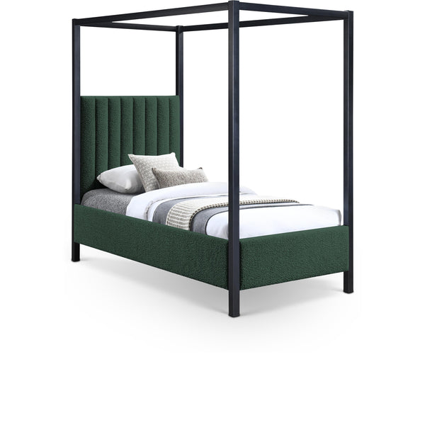 Diamond Modern Furniture Meridian Beds Twin KellyGreen-T IMAGE 1