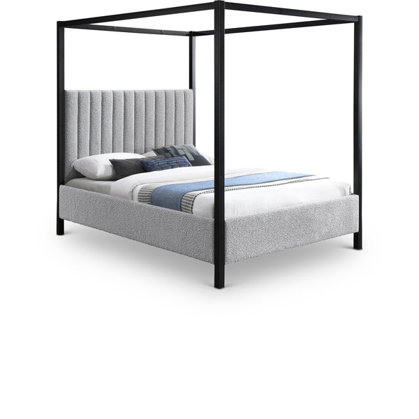 Diamond Modern Furniture Meridian Beds Full KellyGrey-F IMAGE 1