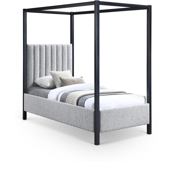 Diamond Modern Furniture Meridian Beds Twin KellyGrey-T IMAGE 1