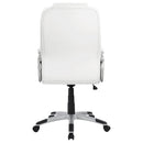 Kaffir Upholstered Adjustable Home Office Desk Chair White