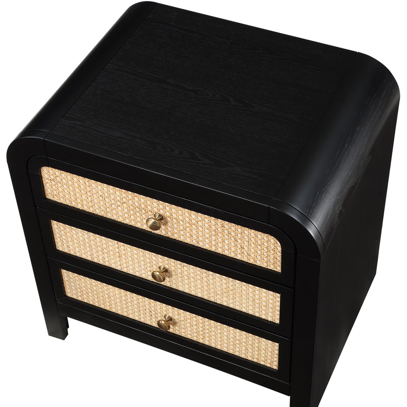 Diamond Modern Furniture Meridian Nightstands Nightstands SienaBlack-NS IMAGE 7