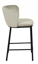 Modrest Bessie - Modern Grey Counter Stool Set of 2