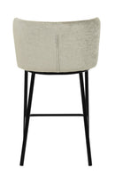 Modrest Bessie - Modern Grey Counter Stool Set of 2