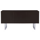 Lawtey 5-drawer Home Office Storage Credenza Cappuccino