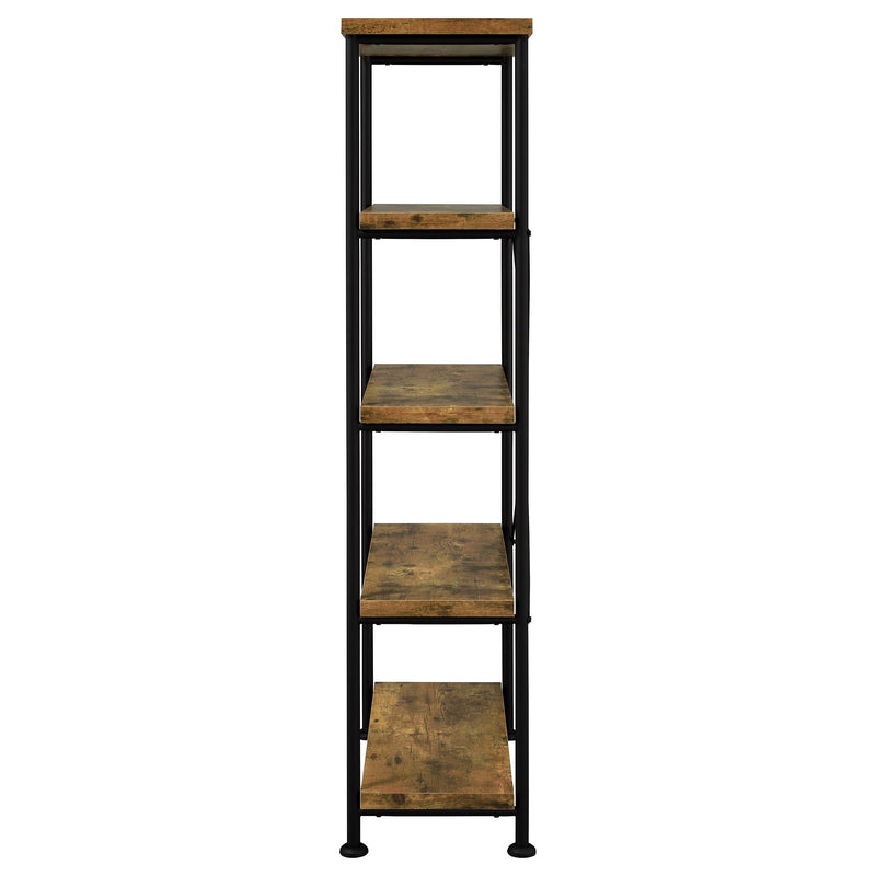 Analiese 63-inch 4-shelf Bookshelf Grey Driftwood
